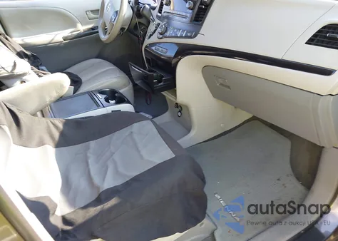 2013 Toyota Sienna Le V6 8 Passenger из США, поврежденный, VIN 5TDKK3DC7DS295982